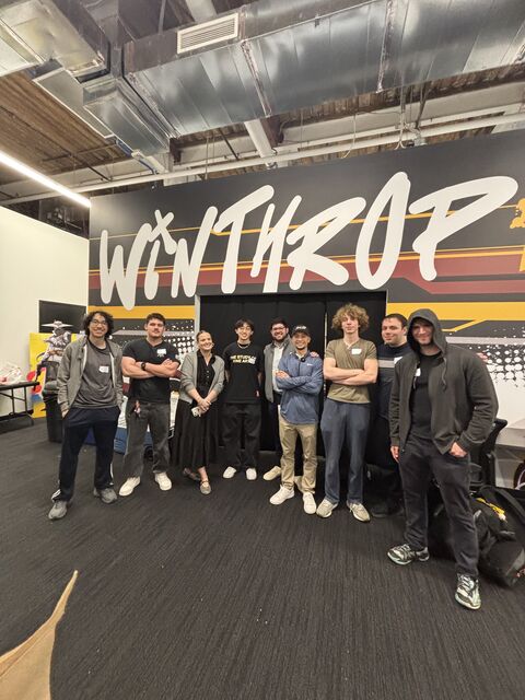 Gooblet team at the Winthrop Vibe Hackathon